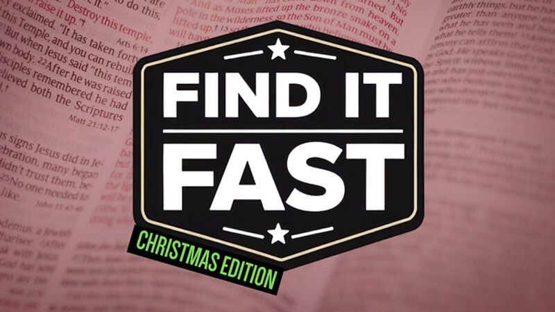 Find It Fast: Christmas Edition